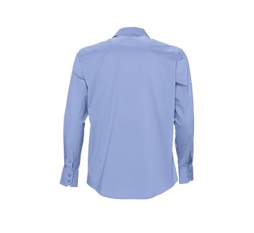 CHEMISE BRIGHTON HOMME 17000 BLEU  DOS- SOL'S