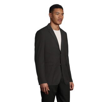 VESTE DE COSTUME NOIR MARIUS MEN 03164 - NEOBLU PORTEE COTE