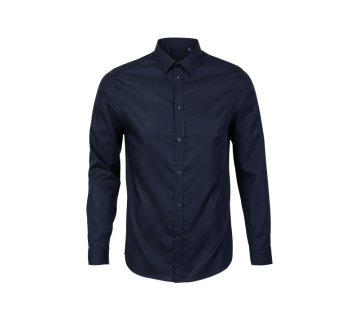 CHEMISE HOMME MANCHES LONGUES MARINE BLAISE 03182 - NEOBLU