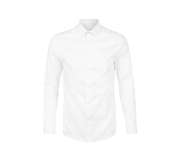 CHEMISE HOMME MANCHES LONGUES BLANCHE BLAISE 03182 - NEOBLU