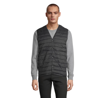 GILET DOUDOUNE SANS MANCHES NOIR LEGERE ARTHUR MEN 03172 - NEOBLU