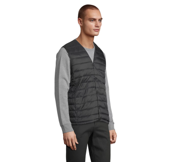 GILET DOUDOUNE NOIR HOMME LEGERE ARTHUR 03172 - NEOBLU