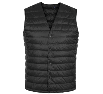 GILET DOUDOUNE NOIR LEGERE ARTHUR MEN 03172 - NEOBLU