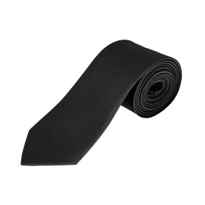 CRAVATE SATIN NOIR GARNER 02932 - SOL'S