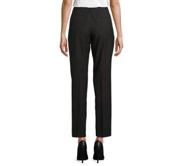 PANTALON DE COSTUME FEMME NOIR GABIN WOMEN 03163 - NEOBLU PORTEE DOS