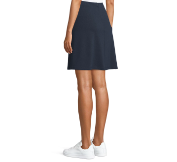 JUPE COURTE TRAPEZE NUIT CHLOE 03795 - NEOBLU