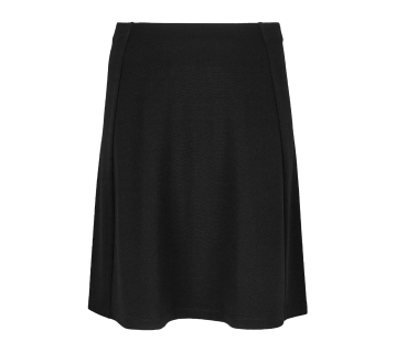 JUPE TRAPEZE NOIRE CHLOE 03795 - NEOBLU