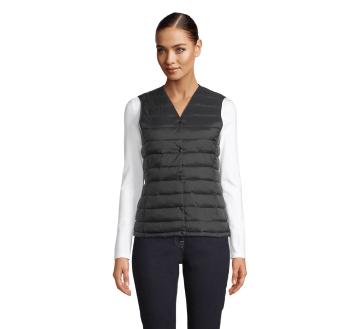 GILET DOUDOUNE SANS MANCHES NOIR LEGERE ARTHUR WOMEN 03173 - NEOBLU