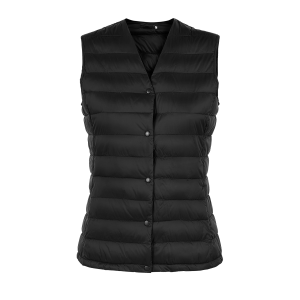GILET DOUDOUNE NOIR LEGERE ARTHUR WOMEN 03173 - NEOBLU