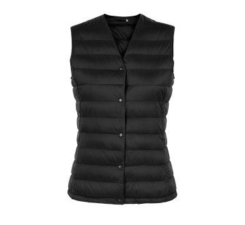 GILET DOUDOUNE NOIR LEGERE ARTHUR WOMEN 03173 - NEOBLU