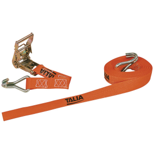 SANGLE D'ARRIMAGE A CLIQUET ORANGE 402200 - TALIAPLAST