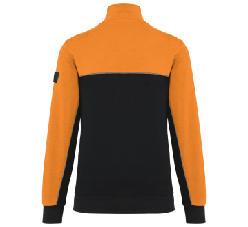 SWEAT-SHIRT UNISEXE ORANGE WK404 - TOPTEX