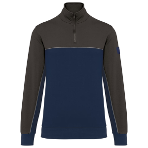 SWEAT-SHIRT COL ZIP  WK404 - TOPTEX