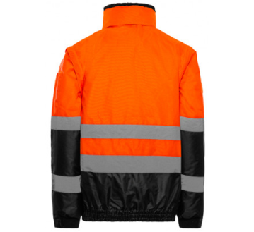 BLOUSON DE TRAVAIL HAUTE VISIBILITE ORANGE LIFT - T2S