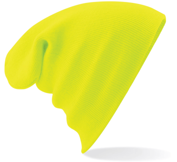 BONNET DOUBLÉ JAUNE FLUO B45 - TOPTEX