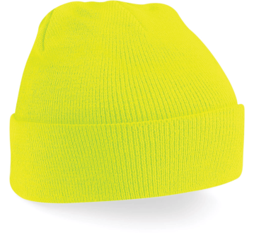 BONNET JAUNE FLUO A REVERS B45 - TOPTEX