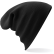 BONNET DOUBLÉ NOIR A REVERS B45 - TOPTEX