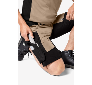 Short- HOMME KIM-FHB-BEIGE DETAIL POCHE METRE