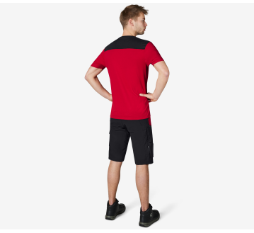 Short DE TRAVAIL -KIM-FHB-ROUGE DOS PORTE ENTIER