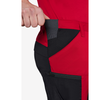 Short-KIM-FHB-ROUGE DETAIL ELASTIQUE