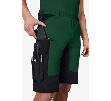 BERMUDA HOMME KIM-FHB-VERT DETAIL POCHE TEL