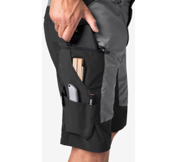 BERMUDA HOMME KIM-FHB-GRIS DETAIL POCHE TEL