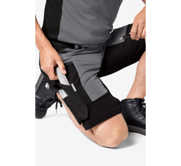 Short- HOMME KIM-FHB-GRIS DETAIL POCHE METRE