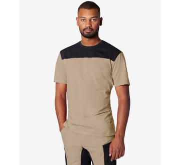 T-SHIRT BEIGE HOMME RESPIRANT  KNUT - FHB