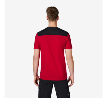 T-SHIRT RESPIRANT  ROUGE KNUT - FHB