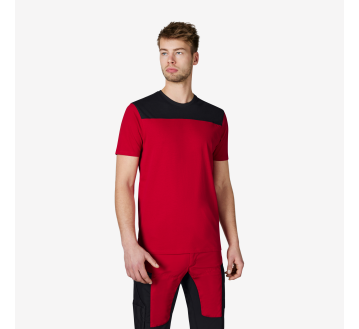 T-SHIRT ROUGE HOMME RESPIRANT  KNUT - FHB