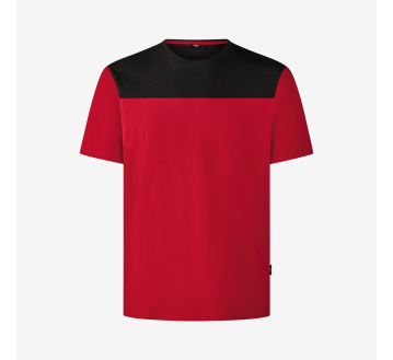 TEE-SHIRT DE TRAVAIL HOMME RESPIRANT ROUGE KNUT - FHB