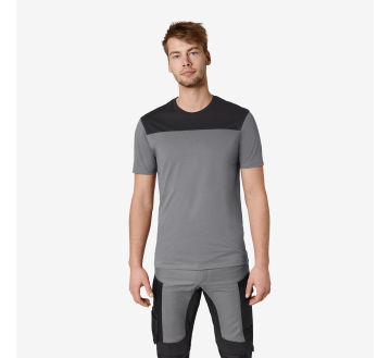 T-SHIRT GRIS HOMME RESPIRANT  KNUT - FHB