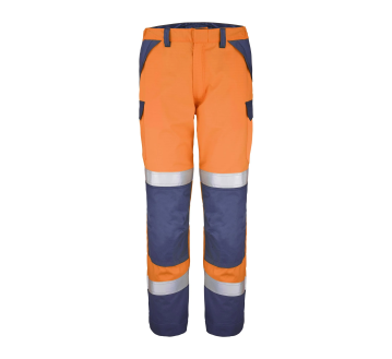 PANTALON DE TRAVAIL orange marine HV MULTIRISQUES ATEX ESCORIAL - CEPOVETT