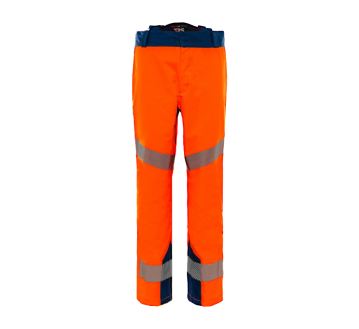 PANTALON PLUIE HAUTE VISBILIT2 EVEREST - T2S ORANGE