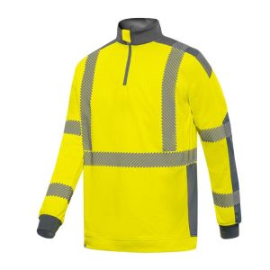 SWEAT HAUTE VISIBILITE DARWIN - T2S jaune