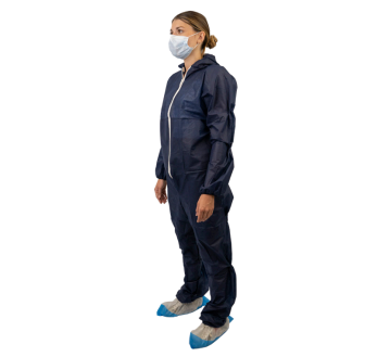 COMBINAISON PP BLEU CAPUCHE