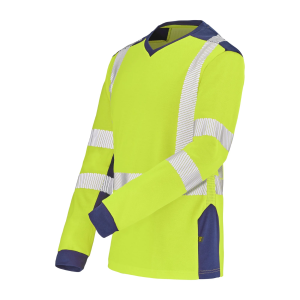 TEE-SHIRT HAUTE VISIBILITE MANCHES LONGUES CHERGUI 9T85 - CEPOVETT 2