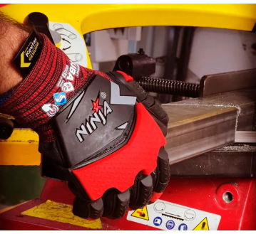 GANTS PROTECTION en nitrile IMPACT NR00 - JUBA