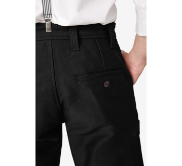 PANTALON DEMI BALLON NOIR LOUIS  - FHB