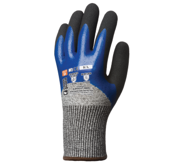 GANTS ANTI COUPURES 3/4 ENDUTS EUROCUT N505 -...