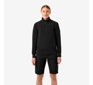 SWEAT ECO RESPONSABLE  NOIR  - FHB