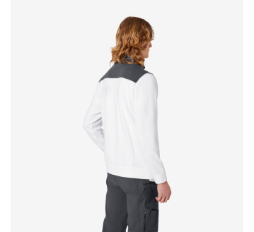 SWEAT DE TRAVAIL BLANC ROB ECO RESPONSABLE - FHB