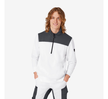 SWEAT ECO RESPONSABLE  BLANC - FHB
