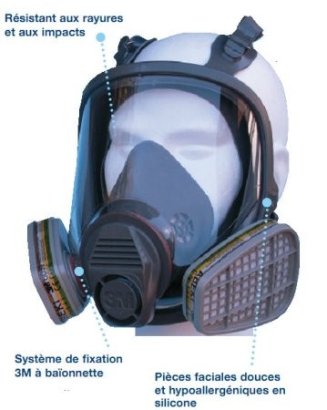 3m masque complet 3m masque complet