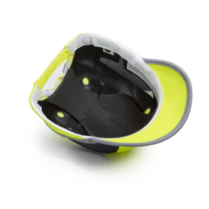 CASQUETTE ANTI-HEURT AEREE JAUNE HV VISIERE 5CM - COVERGUARD 2