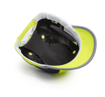 CASQUETTE ANTI-HEURT AEREE JAUNE HV VISIERE 5CM...