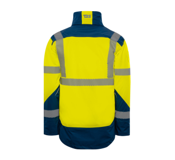 VESTE PLUIE HAUTE VISIBILITE EVEREST jaune - T2S