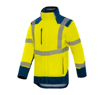 VESTE PLUIE HAUTE VISIBILITE EVEREST - T2S