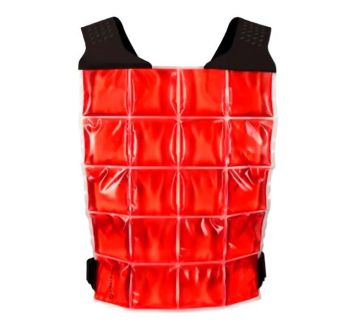 Vêtement réfrigérant 29° ROUGE PCM COOLOVER INQ06106- INUTEQ