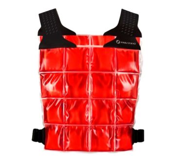 GILET REFRIGERANT 29° ROUGE PCM COOLOVER INQ06106- INUTEQ
